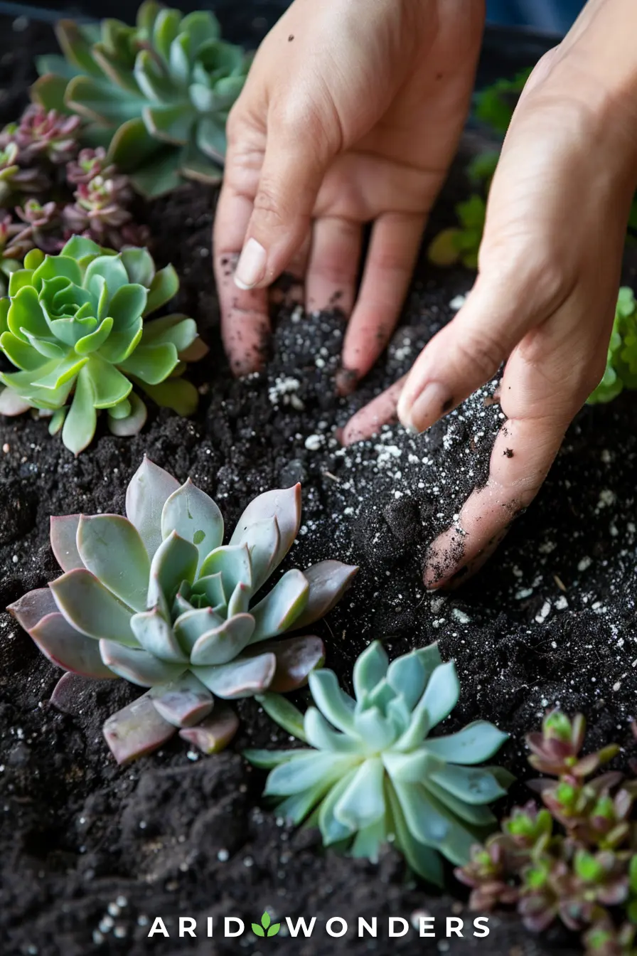 DIY Succulent Soil Recipe Ingredients